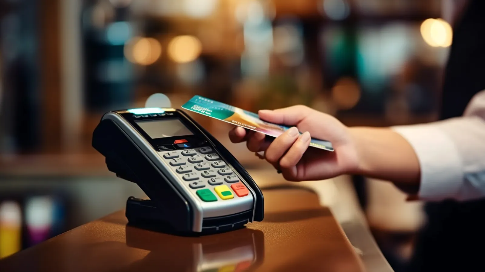 illustration for May I have your credit card information to guarantee your reservation, please?