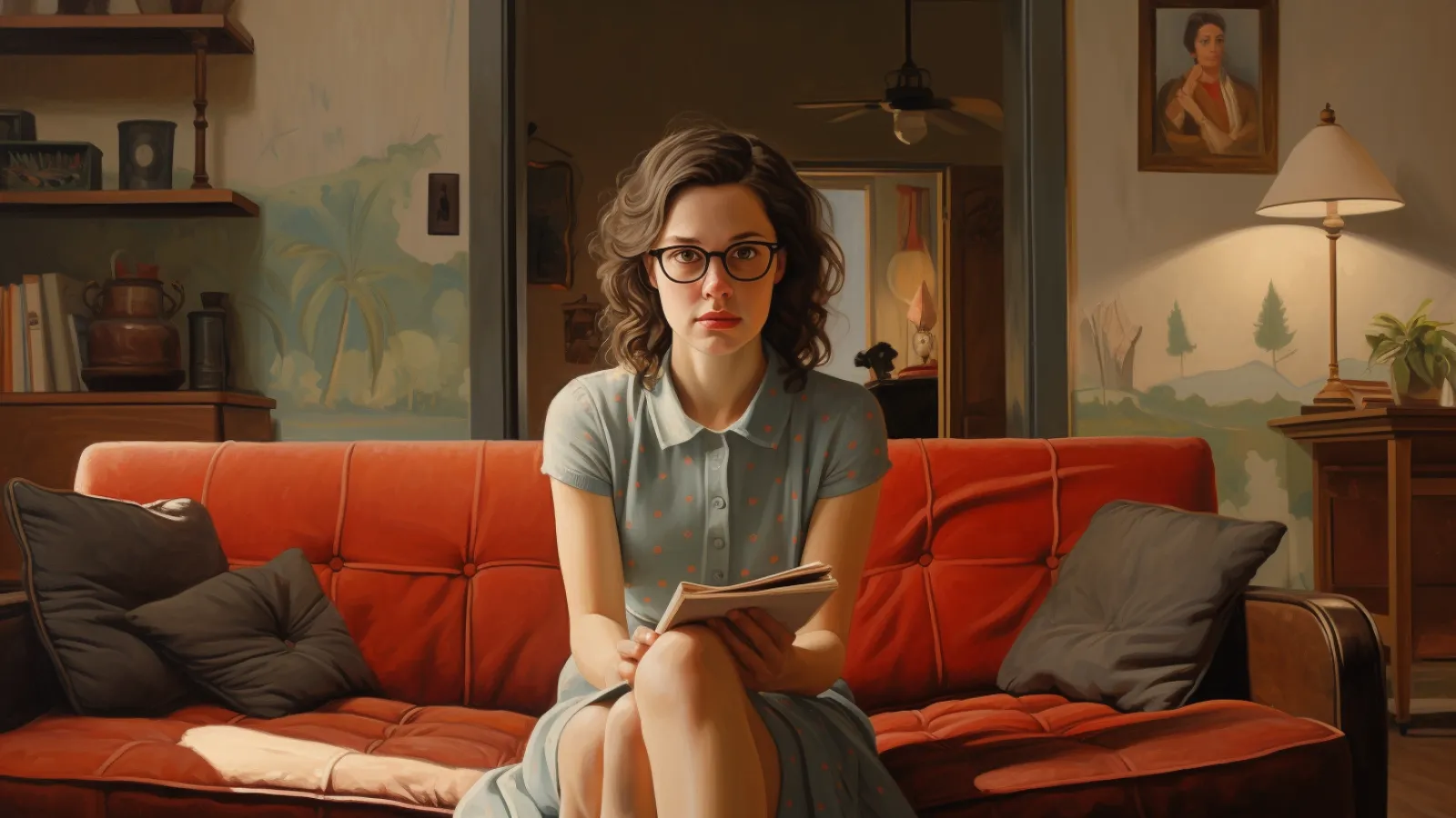 illustration for glasses